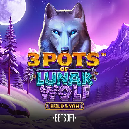 3 Potten van Lunar Wolf Hold & Win spel op Justbit Casino